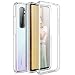 Produktbild CE-LINK Kompatibel mit Xiaomi Mi Note 10 Lite Hülle Transparent Silikon 360 Grad Ganzkörper Handyhülle Stoßfest Bumper Cover mit Integriertem Displayschutz Ultra Dünn Hartschale Schutzhülle