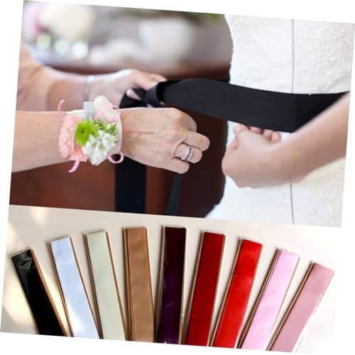 1Pc Elegant Purple Bridal Waist Belt Simple Satin Bow Sash for Wedding Dress Decor Accessory for Brides and Bridesmaids for Formal Occasions and Parties4