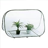 √ Material: película de PVC transparente, impermeable y duradera, se puede plegar a voluntad, fácil de almacenar.