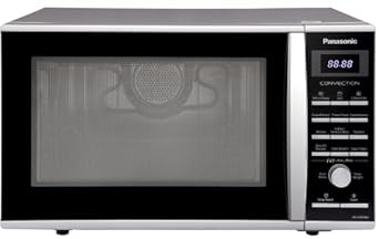 Panasonic 27L Convection Microwave Oven(NN-CD674MFDG,Silver, Rotisserie)