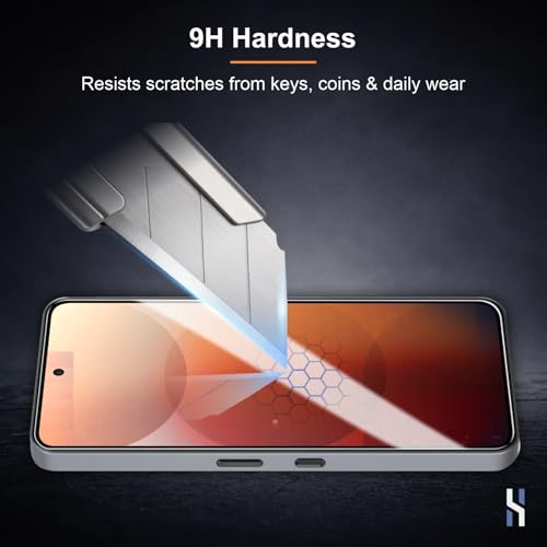Image of Tempered Glass for Nothing Phone 3A | 3A Pro (6.77 Inch) Military Grade 9H Screen Guard, Anti-Scratch, Shatterproof, Edge-to-Edge Full Coverage - Black Border
