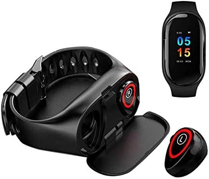 Amazon.com: Pulsera inteligente con auriculares Sofobod 2 en 1 con banda  inteligente + auriculares Bluetooth 5.0, pulsera inteligente con auriculares  con frecuencia cardíaca y presión arterial, monitor de sueño arterial :  Electrónica
