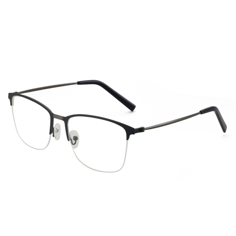Okulary z metalową oprawką w stylu fashion
