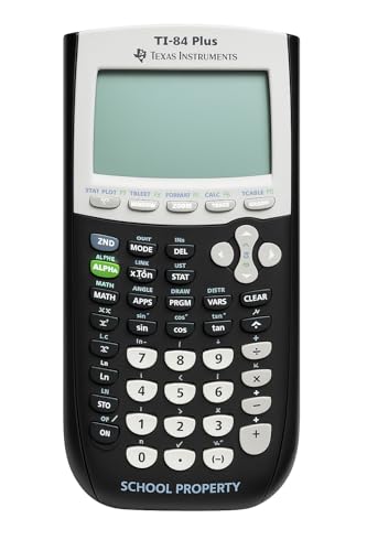 Texas Instruments TI 84 Plus Graphics Calculator