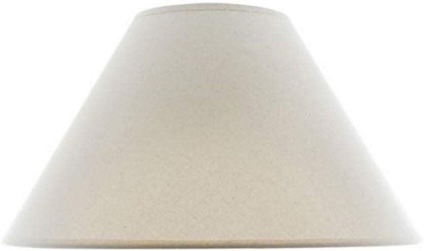 Cal Lighting SH-2002-OW Traditional Shade from Shades Collection in Light Finish, 16.00 inches,Off White Plain Linen