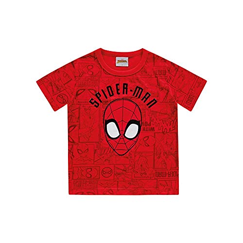 Camiseta Infantil - Spider-Man Vermelho 1