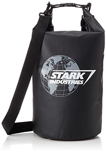 丸眞 スタッフバッグ 20L Marvel マーベル スターク・インダストリーズ ブラックバッグ 防水 2505034100 h48×φ23cm