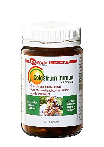 Colostrum Immun von Dr. Wolz, mit hochwertigem Colostrum aus Neuseeland, 125 Stück Cover