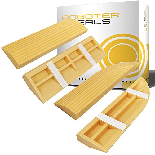 Türschwellen-Rampe, Saugroboter Erhöhung, Kletterhilfe passend für alle Staubsaugroboter Farbe Beige