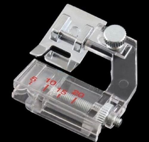 kuyiuif Snap-on Adjustable Bias Binder Foot for Brother Singer Janome Sewing Machine, The Adjustable Range is from 5mm to 20mm