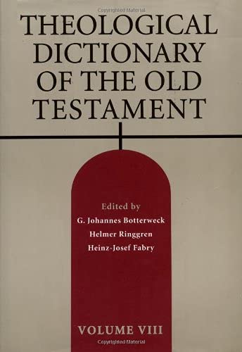 Buy Theological Dictionary of the Old Testament: 8 — BookShops.in