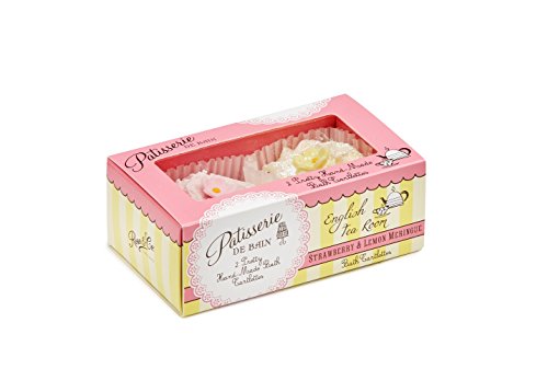 Rose And Co Patisserie De Bain English Tea Room Handmade Bath Tartlettes 2 x 45g
