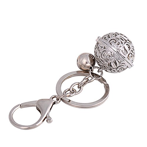 Preisvergleich Produktbild Meigold Schlüsselanhänger Ornaments hohlen Bell Schlüsselanhänger Auto Keychain Schlüssel-Zubehör-Taschen-Anhänger 1 * Schlüsselanhänger