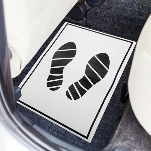 Alfombrillas de papel antideslizantes para protección de automóviles 3