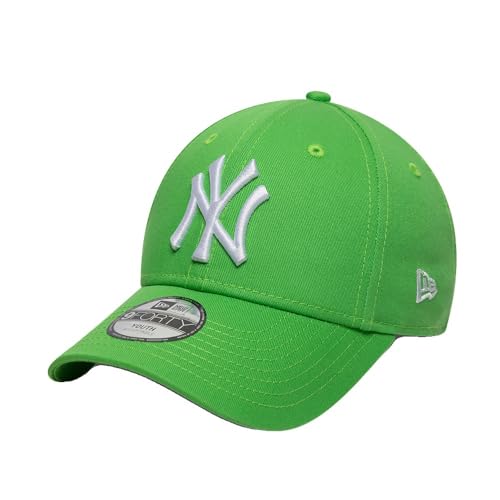Casquette enfant New Era 9Forty verte visière incurvée ajustable