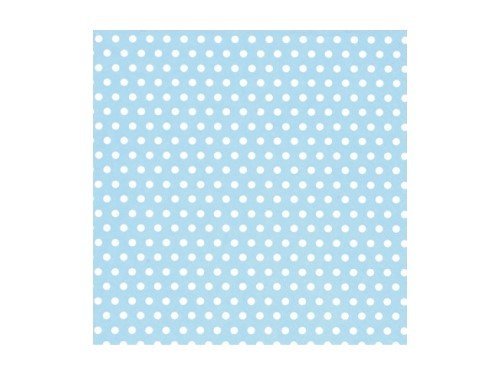 Blue Polka Dot Napkins 20's
