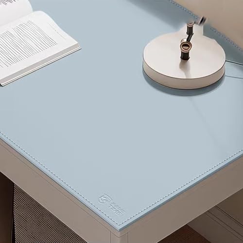 デスクマット マウスパッド 大型 レザー調 マウス対応 無地 キーボードマット おしゃれ 滑り止めデスクパッド テーブルマット 画像18 防水 オフィス 家庭 ゲーム 装飾 50*140CM