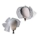 HEYXI Elegant Birdcage Veil Headband for Wedding Bride Face Covering Mesh Hairhoop Fashion Birdcage Net Fascinator Veil Black