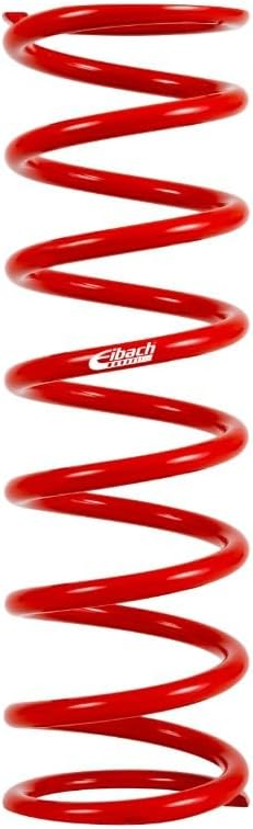 Eibach Coil Spring, Conventional, 5 in OD, 20 in Length, 125 lb/in Spring Rate, Rear, Steel, Red Powder Coat, Each
