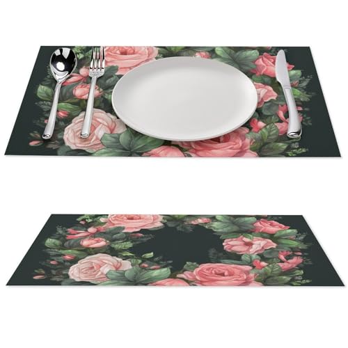 Sets de table pour extérieur et intérieur pour repas de famille conviviaux - 2