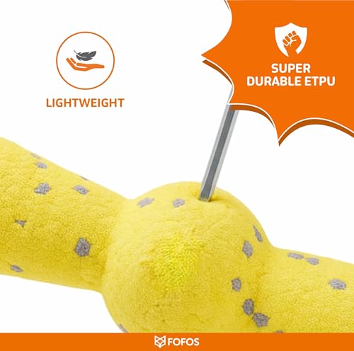 Image of BarkButler x FOFOS Super Bounce Toys Stick Dog Toy, Tough Chew Toys for Dogs, Dog Toys for Medium Dogs (0-20kgs) - Yellow