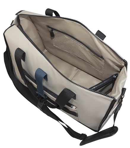 Joan & David 20 Inch Sport Nylon Weekender Travel Duffle Bag with Mesh Organizer Pockets (Tan/Multi)2