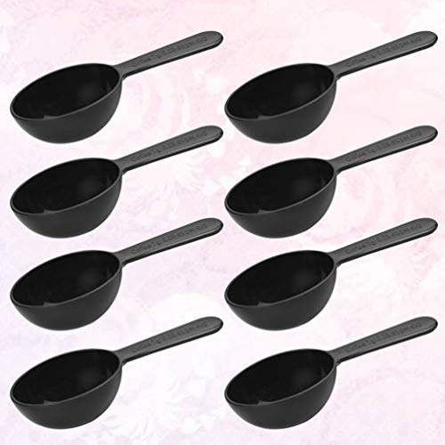 Colheres medidoras de café UPKOCH, 24 peças, colher medidora à mão para casa (preto)