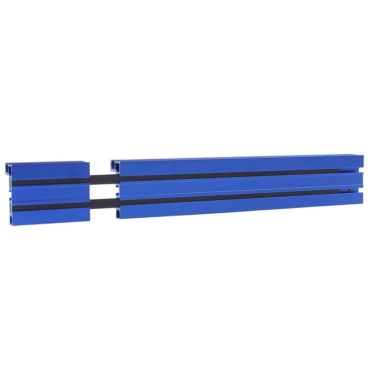 Valla de perfil de carpintería tipo 75, vallas telescópicas de aluminio, de calibre de inglete, 50-87 cm, longitud ajustable