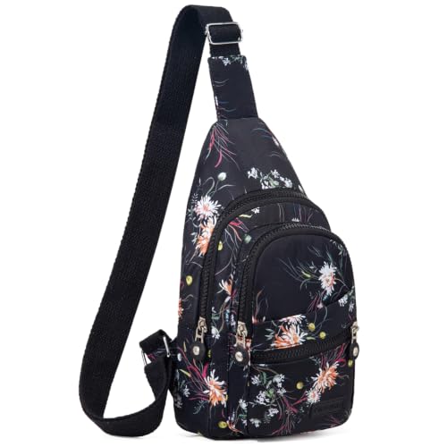 Image of Banelu Small Sling Backpack Crossbody Bags for Women Men, Sling Bag Cross Body Bag Fanny Packs Crossbody Purses