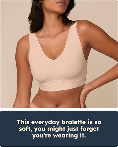 Bliss Bralette - Ultra-Soft and Lightweight V-Neck Bralette - Wireless Bras for Women3
