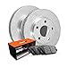 R1 Concepts Front Brakes and Rotors Kit |Front Brake Pads| Brake Rotors and Pads| Super Duty Brake Pads and Rotors WFXN1-76022