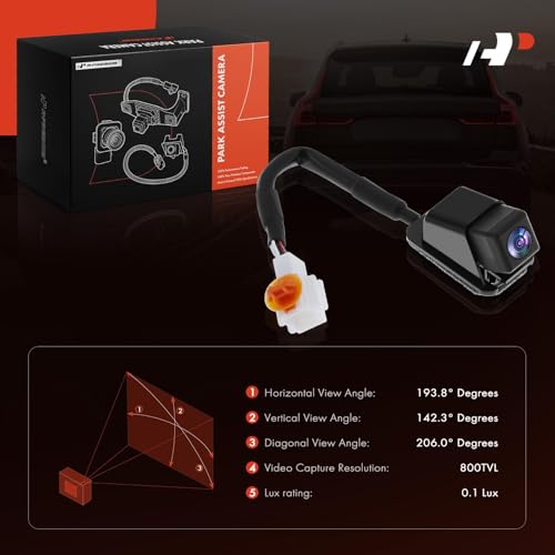 Image of A-Premium Rear View Backup Camera Compatible with Acura | Parking Camera for 2016 2017 2018 RDX Sport Utility - Replace# 39530-TX4-A11