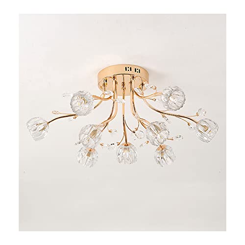 Mini luminaire moderne avec boule de cristal pour une salle à manger chic