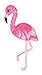 Produktbild Patch Flamingo Aufnäher Bügelbild
