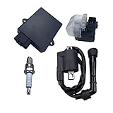 CDI Box Fits for Suzuki LTZ 400 QuadSport Z400 2005 2006 2007 2008 Replace No. 32900-07G10 with Starter Solenoid Relay&Ignition Coil and Spark Plug
