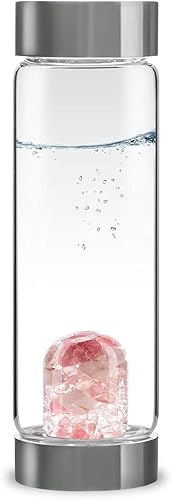 VitaJuwel Via Imeria La reina con obsidiana granate topacio imperial cuarzo transparente y oro de 24 quilates