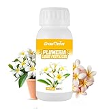 Growthrive Plumeria Liquid Fertilizer – Natural Organic Plant Food for Frangipani – Probiotic Enriched, Chemical-Free, 300ml Concentrate (1:400 Dilution) – Promotes Lush Leaves & Vibrant Blooms