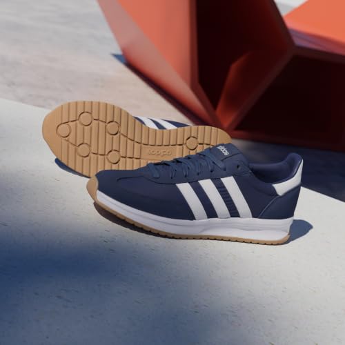 Miniatura 9 de Adidas Run 70s 2.0 Shoes, Zapatos Hombre, Dark Blue Cloud White Cloud White, 40 Eu