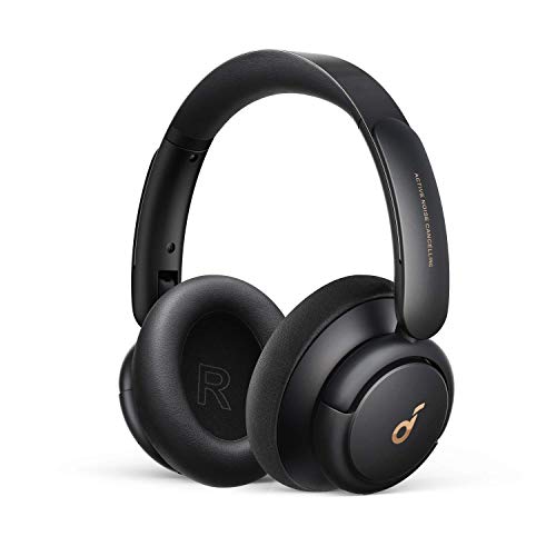 Soundcore by Anker Life Q30 Hybrid Active Noise Cancelling Headphones with Multiple Modes, Hi-Res Sound, Custom EQ via App, 40H Playtime, Comfortable Fit,Connect to 2 Devices (Renewed) Black