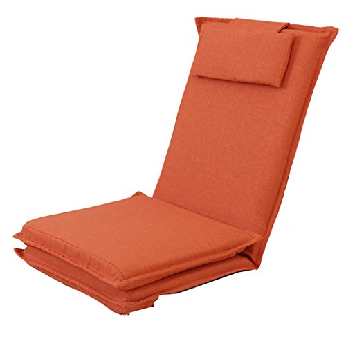 Always insist on success Home Adjustable Folding Lazy Sofa Five-Position Relax Chair Floor Cushion M