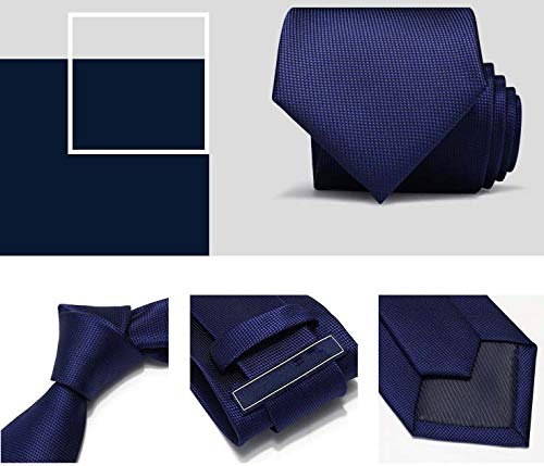 WeiShang Lot 6 PCS 4 inch Extra Long Ties Classic Men's Wide Tie Necktie Neck Ties (Style 02), Large