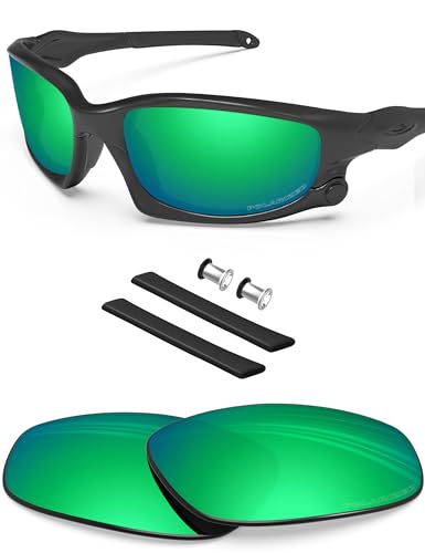 Image of BLAZERBUCK Polarized Replacement Lenses&Sock Kit for Oakley Split Jacket OO9099 Sunglass