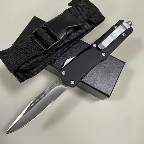 Pocket Knife for Men, Survival EDC Knives, 440C Blade, Non-Slip Handle, Multi Tools For Outdoor, Camping, Hiking