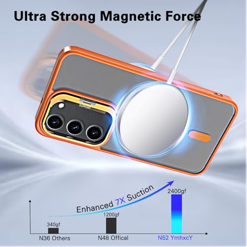Coque transparente pour Galaxy S23 compatible MagSafe antichoc militaire - 4