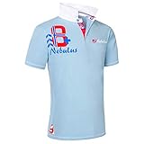 angenehmer Tragekomfort Nebulus Poloshirt Tore Herren, Angel - XL