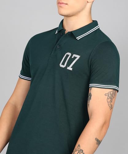 Image of INKKR Men's Soild Half Sleeve Polo T-Shirt Combo