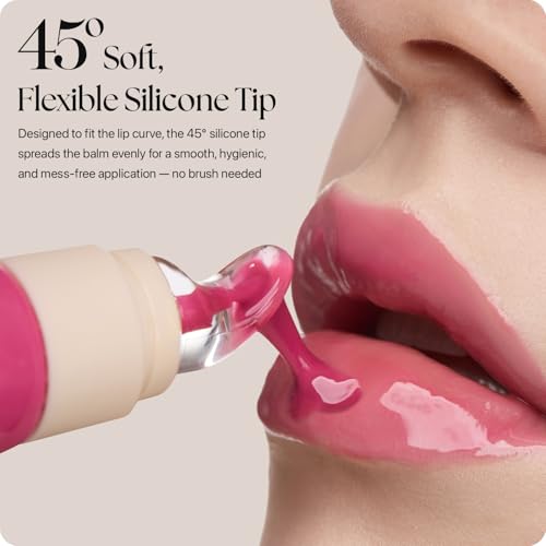 Image of Nature Republic Honey Melting Lip Butter Balm - Hydrating Tinted Plumping Lip Balm with Peptides, for Sheer & Glossy, Fuller-Looking Lips (Pink Candy)
