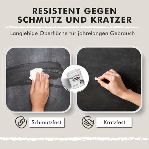 Tafelfarbe Magnetize-It! Magnetfarbe überstreichbar für kreative Anwendungen