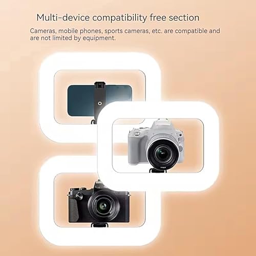 Trípode con luz extensible y plegable para fotografía de alta movilidad 4