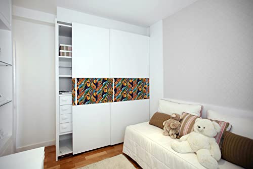 Vinilo para muebles tucán autoadhesivo impermeable mueble estantería 7